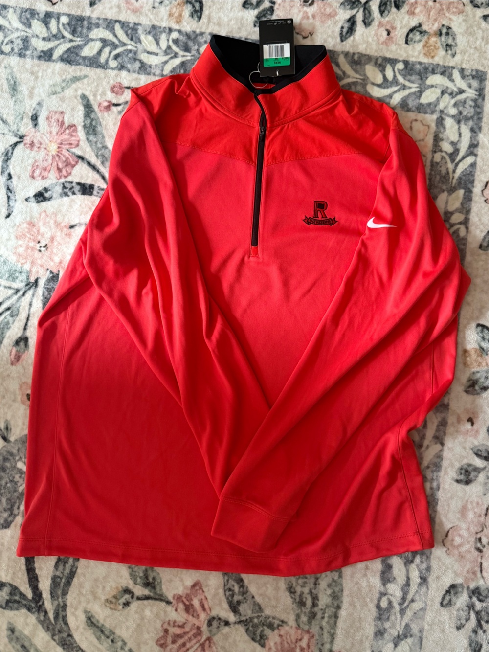 Nike Red The Reserve Quarter Zip-Up